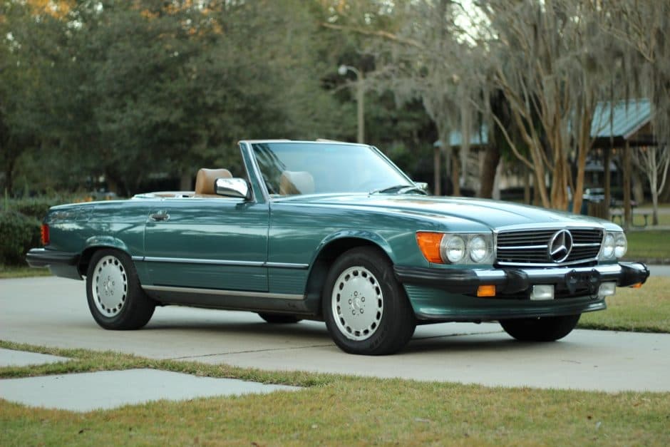 1987 Mercedes-Benz R107 SL sold for $31,500