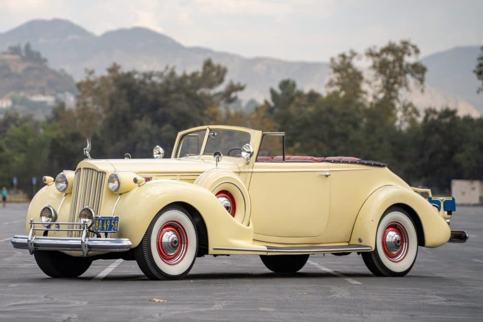 1939 Packard Twelve sold for $105,000
