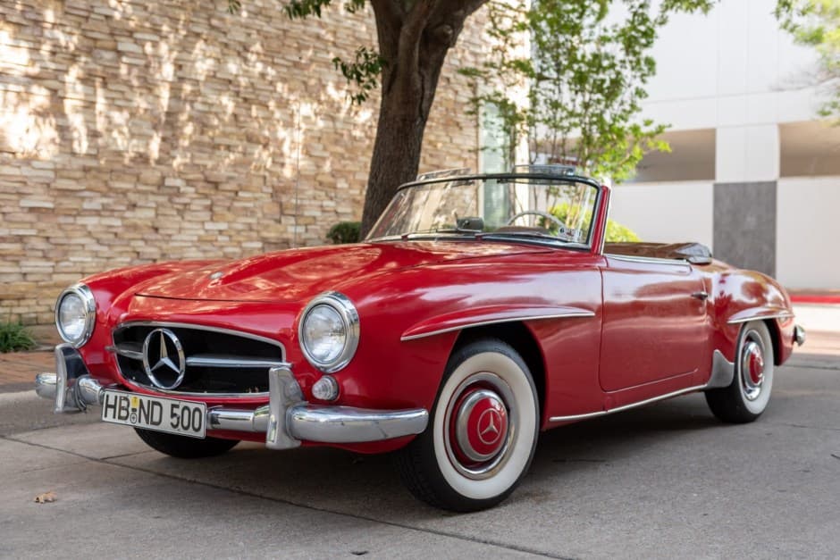 1956 Mercedes-Benz 190SL sold for $75,000