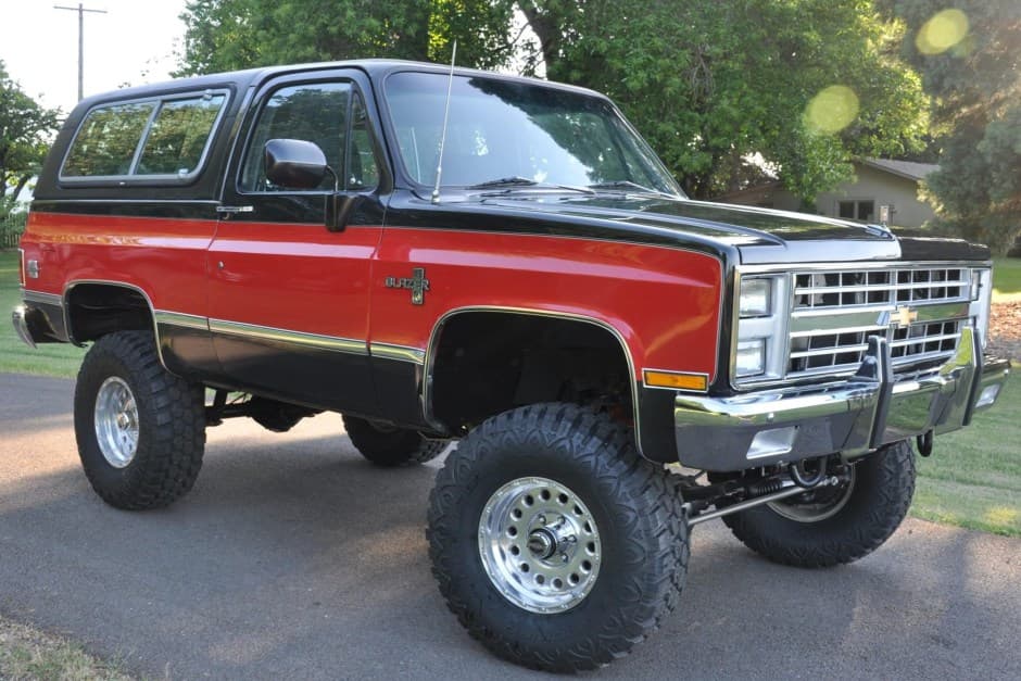 1981 Chevrolet K5 Blazer 1973-1991 sold for $30,282