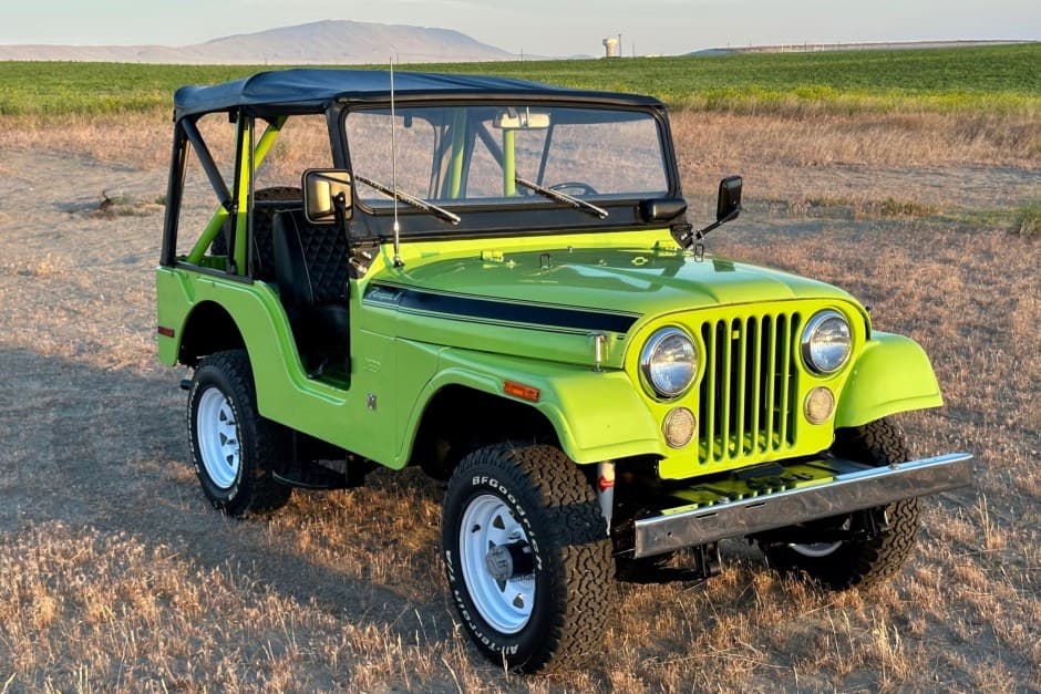 1970 Jeep CJ-5 sold for $27,000