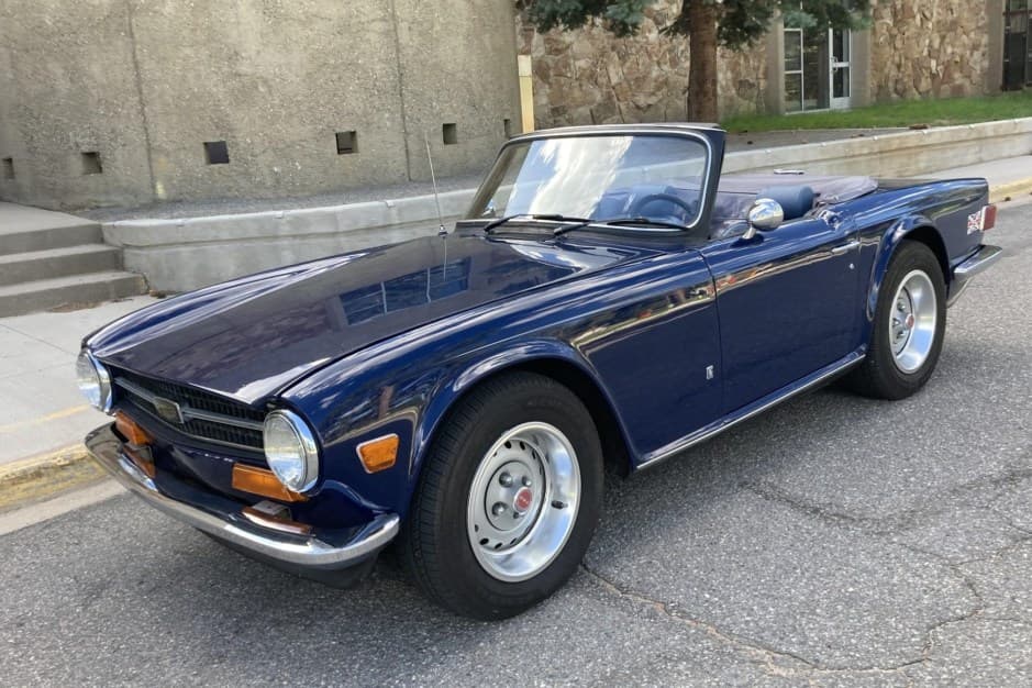 1973 Triumph TR6 sold for $18,750