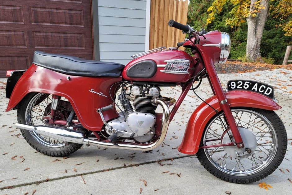 1962 Triumph 5TA Speed Twin sold for $6,900