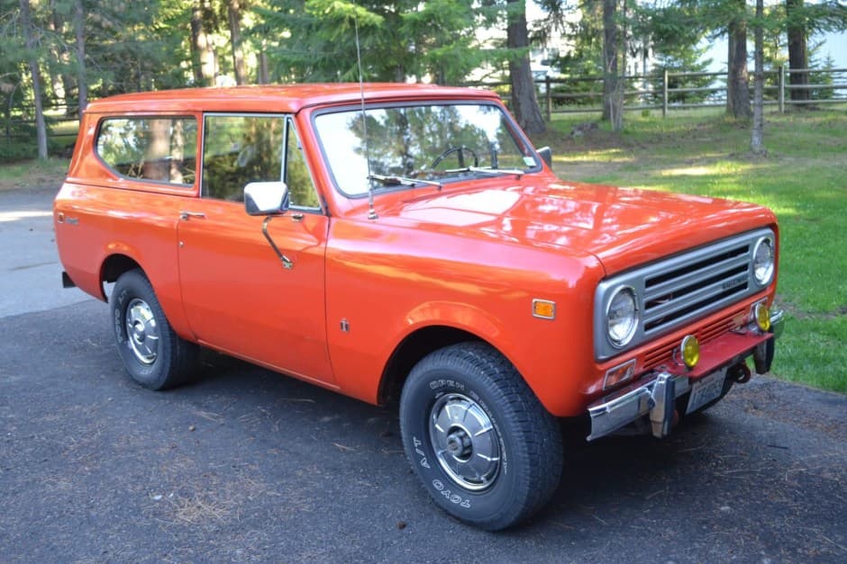 1972 International Harvester Scout sold for $30,750