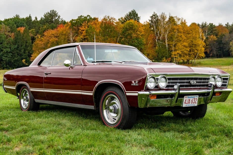 1967 Chevrolet Chevelle sold for $58,000