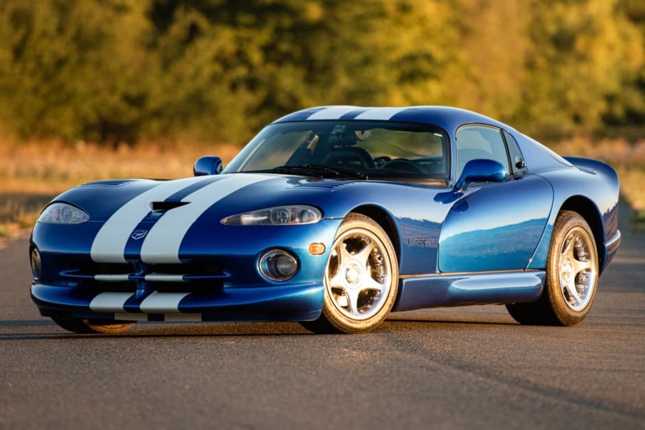 1996 Dodge Viper SR II (1996-2002) sold for $80,000
