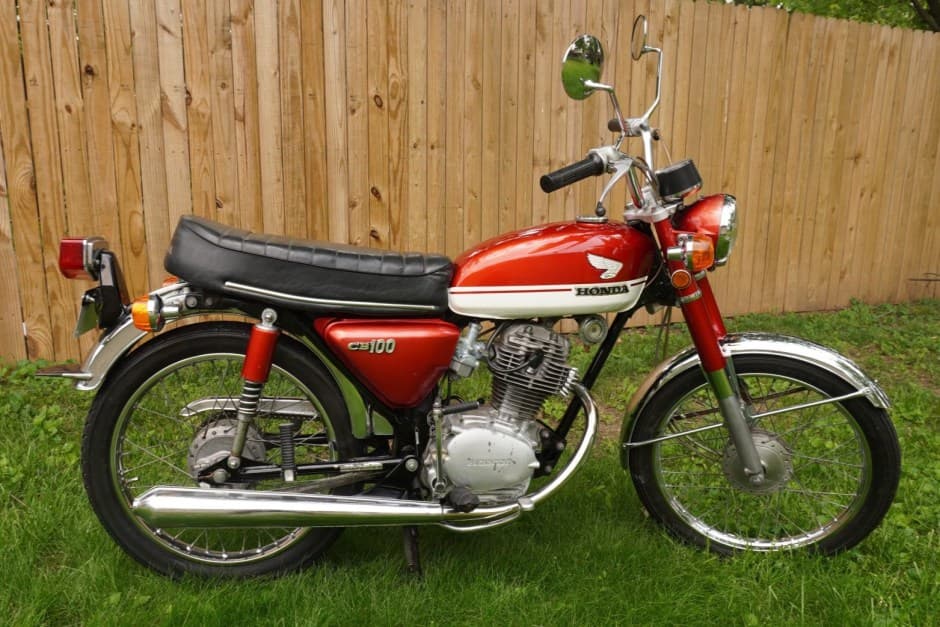 1971 Honda CB100 & CL100 sold for $2,850