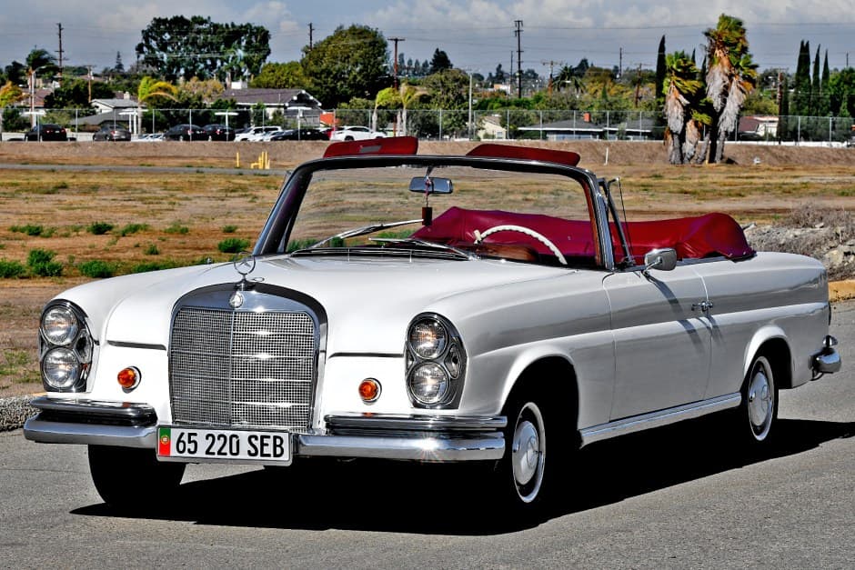 1965 Mercedes-Benz W111 Coupe & Cabriolet sold for $77,000