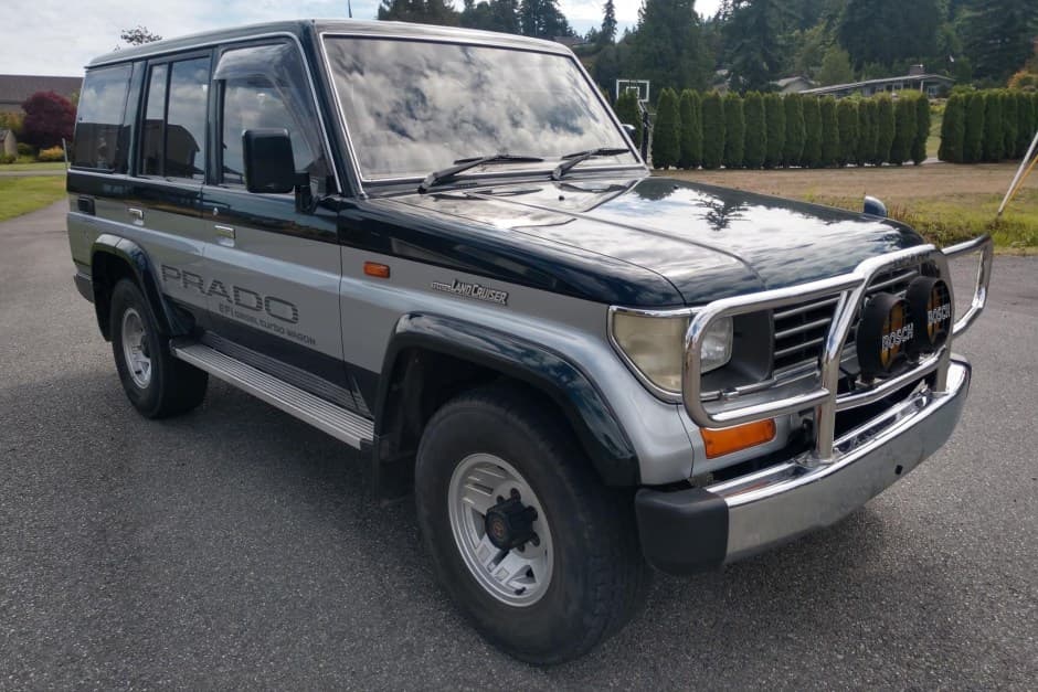 1993 Toyota Land Cruiser Prado 70-Series sold for $11,806
