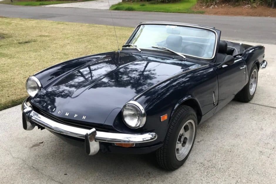 1969 Triumph Spitfire sold for $7,400
