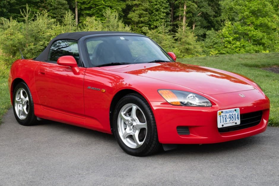 2000 Honda S2000 sold for $29,250