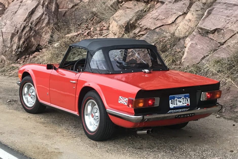 1974 Triumph TR6 sold for $20,000