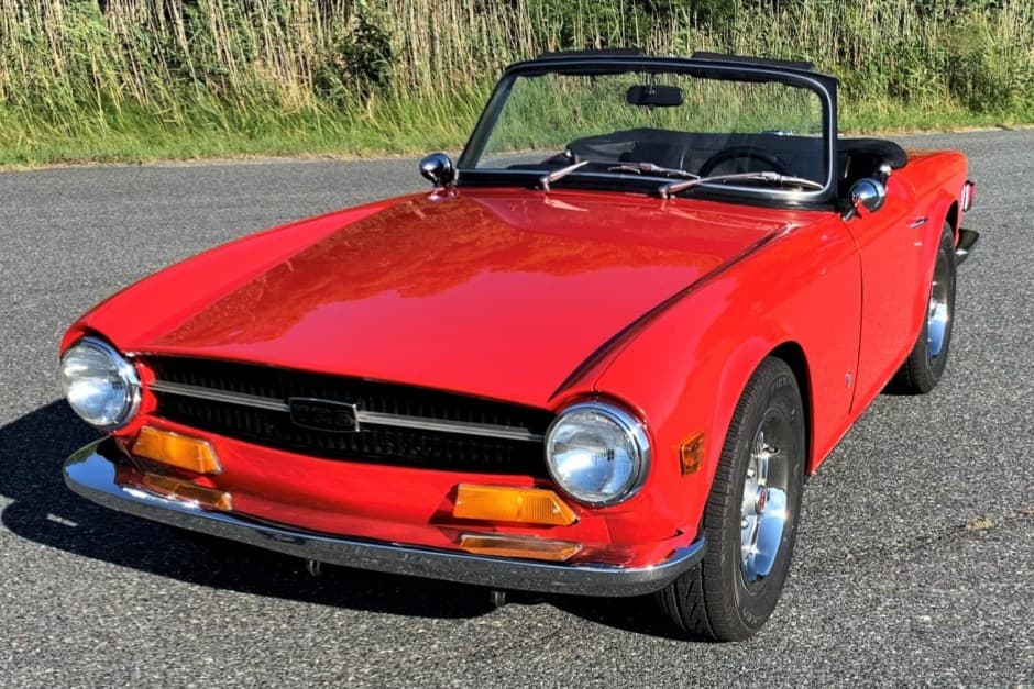 1972 Triumph TR6 sold for $19,000