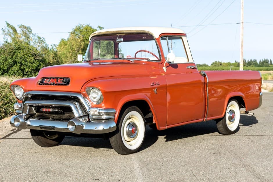 1955 GMC Blue Chip Pickup (1955-1959) sold for $41,055