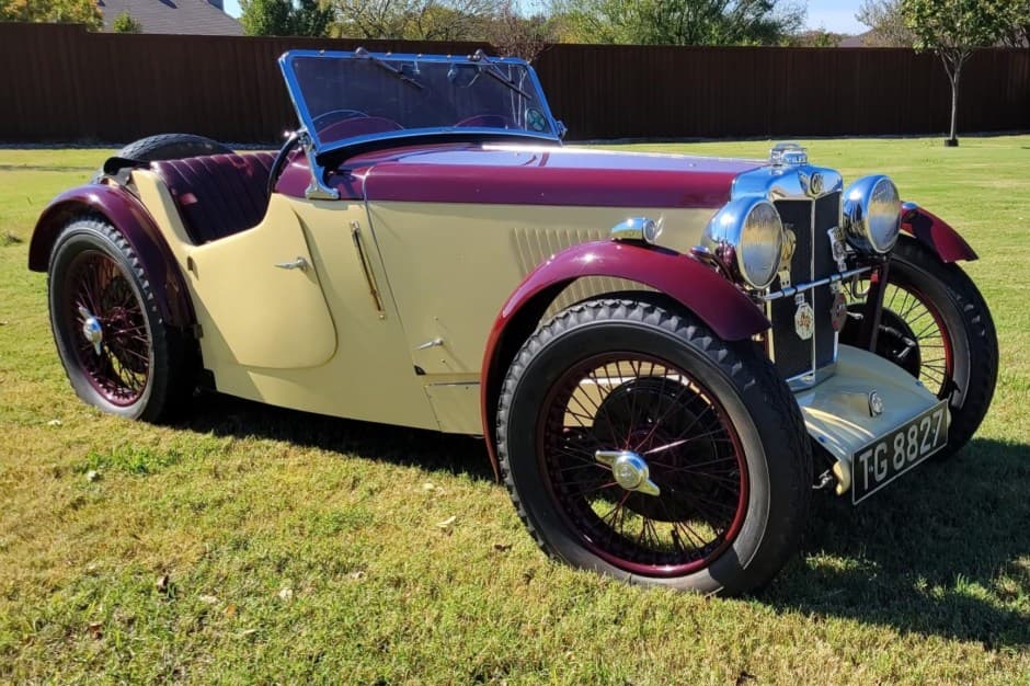 1934 MG  sold for $36,660