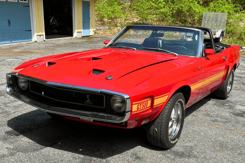 1969 Shelby Mustang GT350 & GT500 sold for $102,500