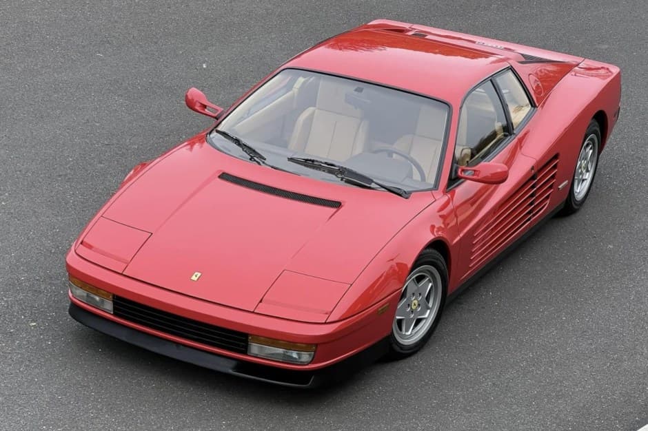 1989 Ferrari Testarossa sold for $138,000
