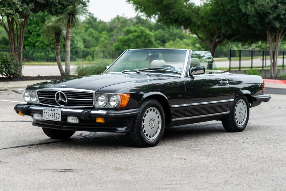 1987 Mercedes-Benz R107 SL sold for $20,000