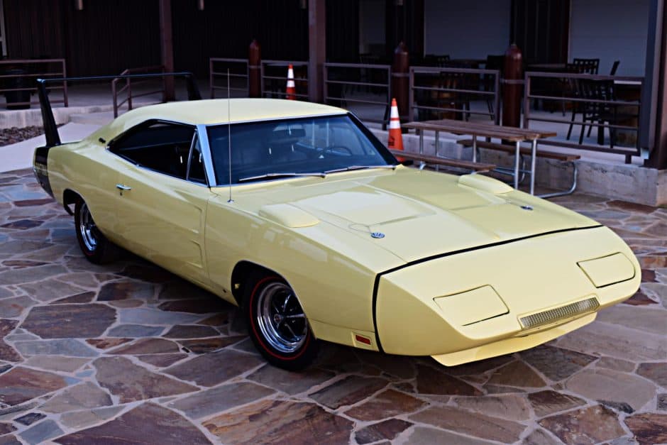 1969 Plymouth Superbird & Dodge Charger Daytona sold for $215,000