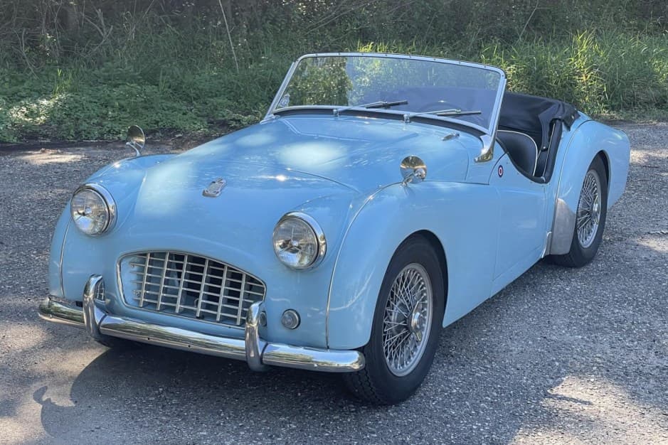 1957 Triumph TR3 sold for $22,500