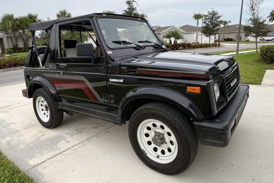 1988 Suzuki Samurai sold for $13,750