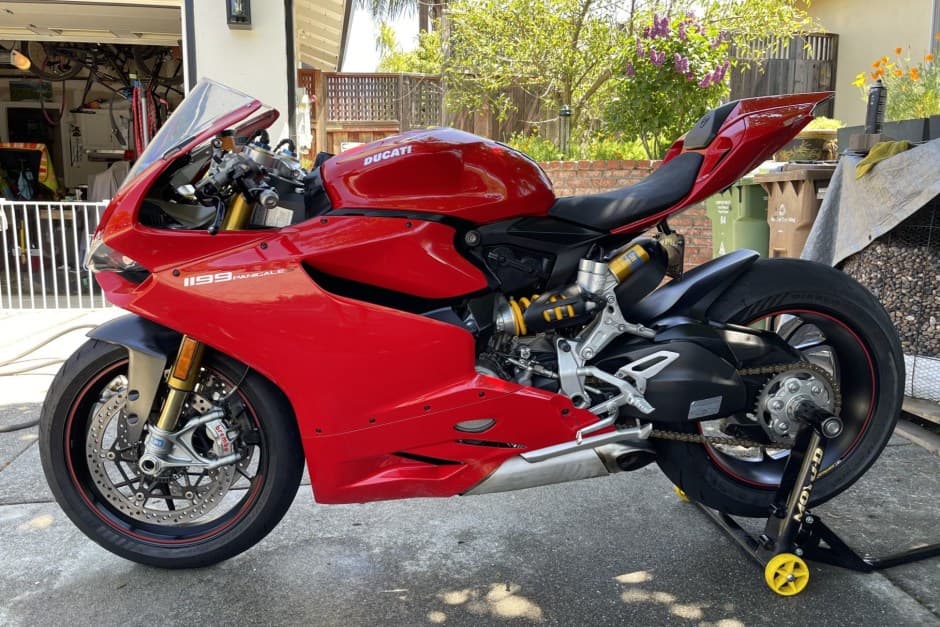 2014 Ducati Panigale sold for $8,600