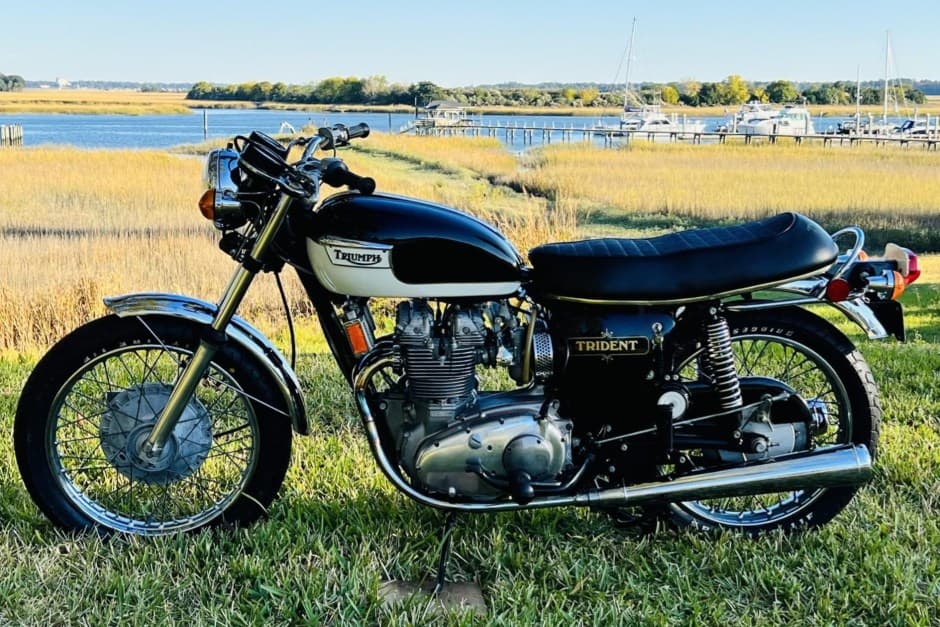 1972 Triumph Trident sold for $6,125