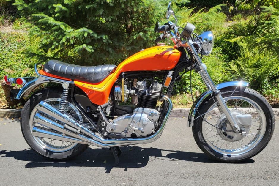 1973 Triumph X-75 Hurricane sold for $20,500