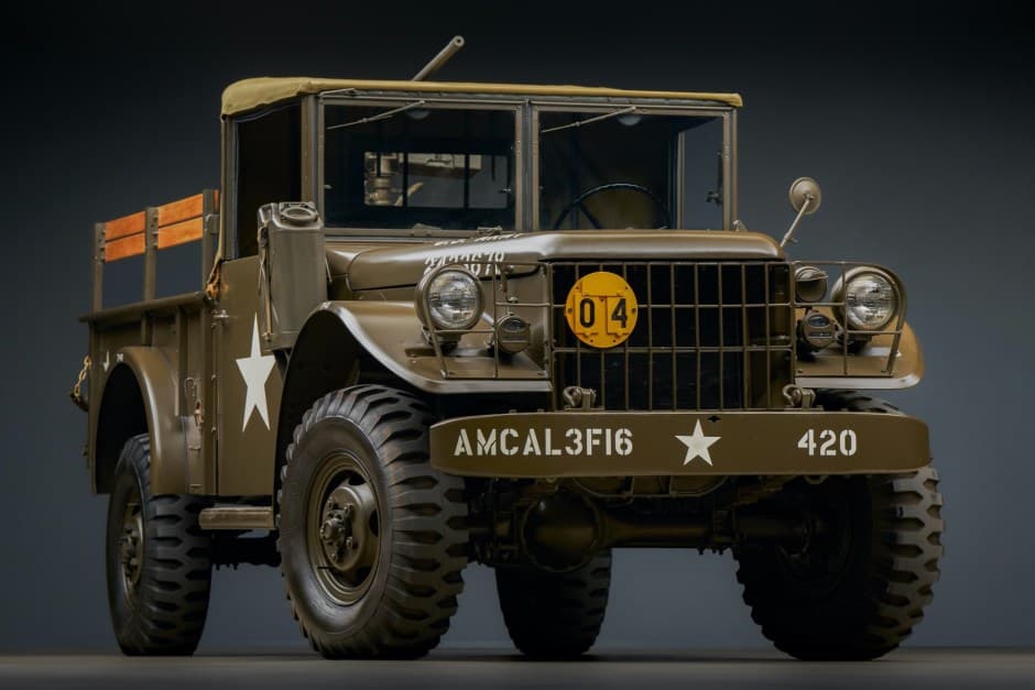 1953 Dodge Military Vehicles sold for $43,000