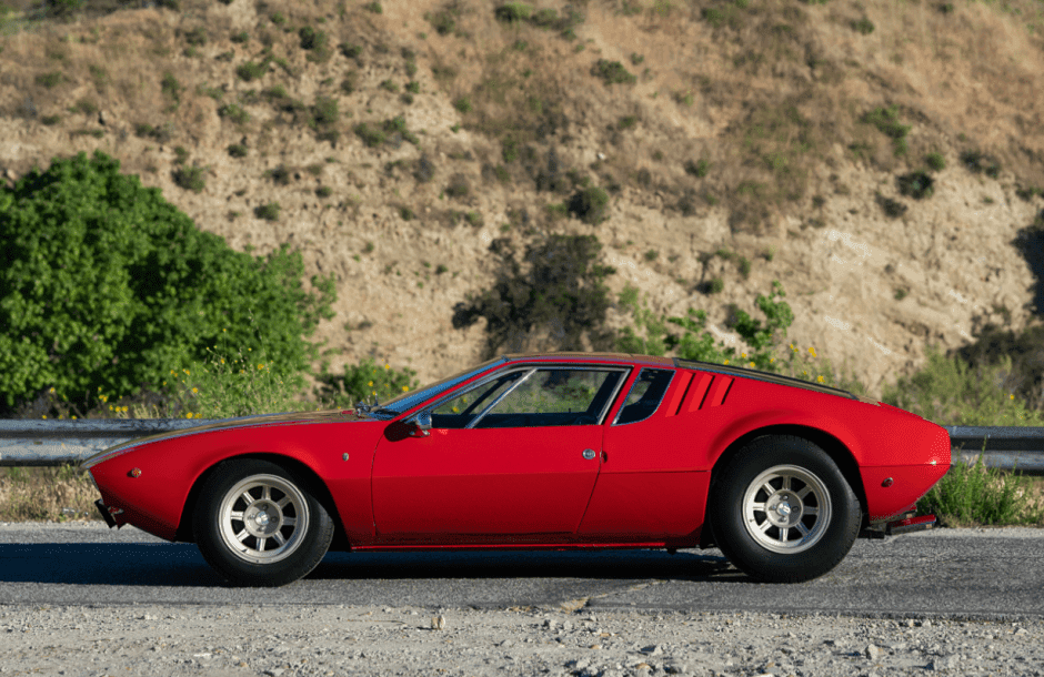 1970 DeTomaso Mangusta sold for $200,000