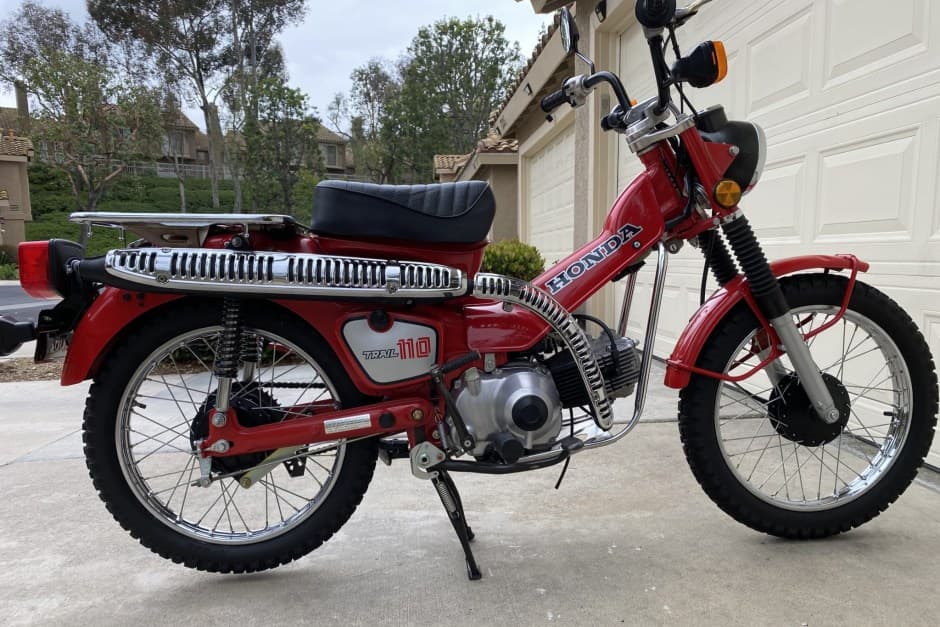 1983 Honda CT110 sold for $3,600