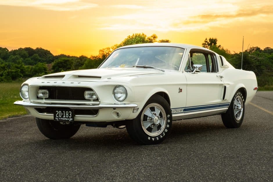 1968 Shelby Mustang GT350 & GT500 sold for $185,000