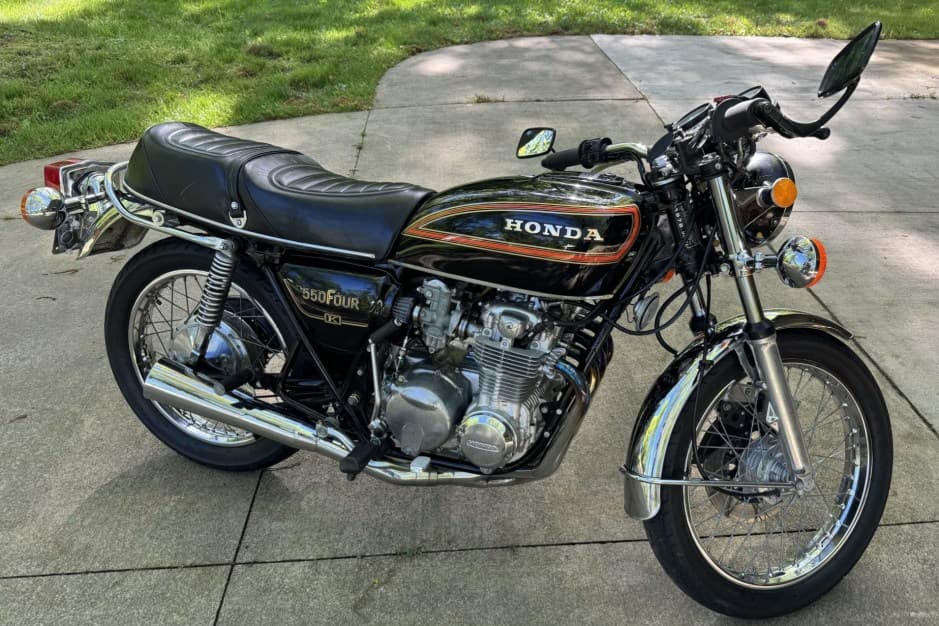 1978 Honda CB500 Four & CB550 sold for $3,200
