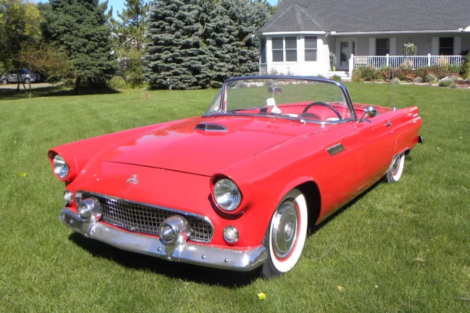 1955 Ford Thunderbird (1955-1957) sold for $15,250