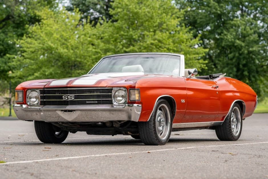 1972 Chevrolet Chevelle sold for $32,000