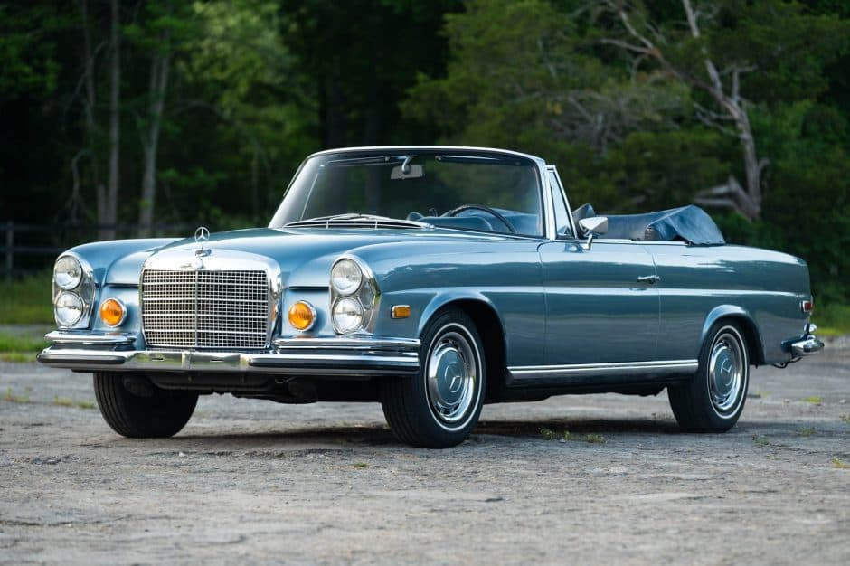 1970 Mercedes-Benz W111 Coupe & Cabriolet sold for $219,000