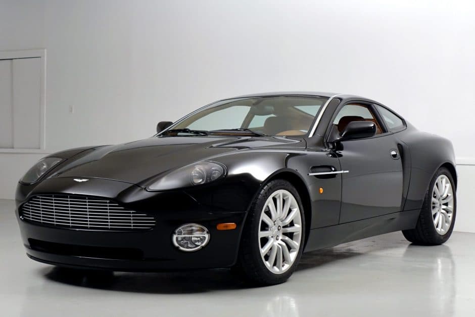 2002 Aston Martin Vanquish sold for $79,000