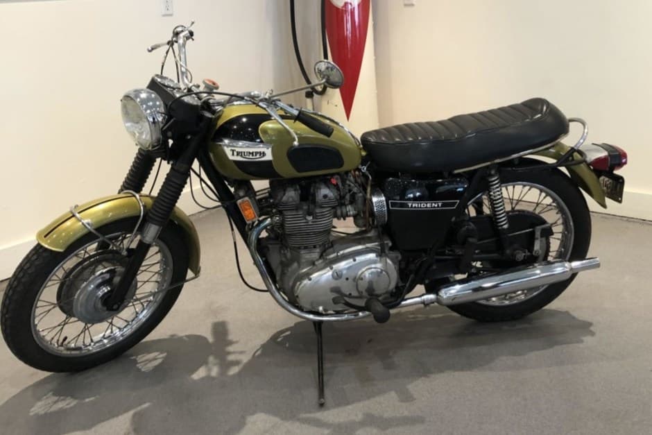 1969 Triumph Trident sold for $7,500