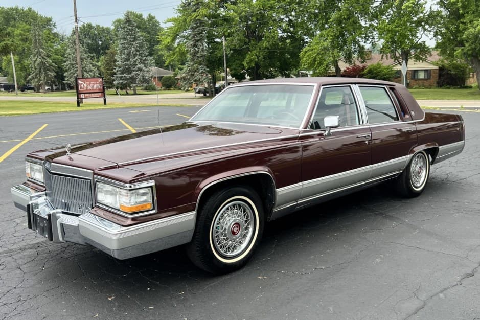 1990 Cadillac Brougham sold for $28,500