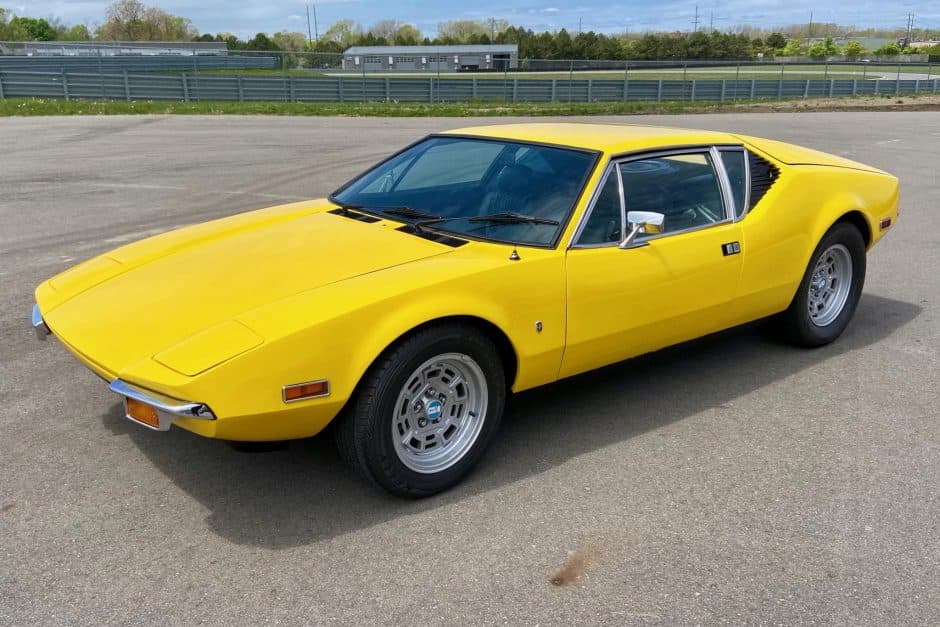 1972 DeTomaso Pantera sold for $73,000