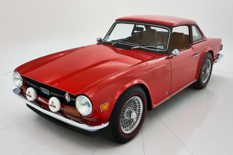 1972 Triumph TR6 sold for $32,500