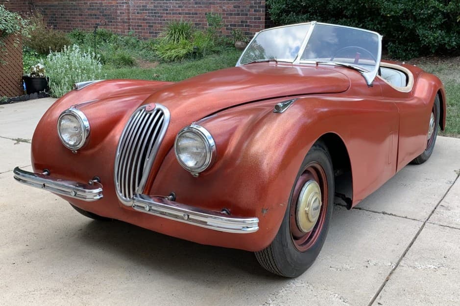 1951 Jaguar XK120 sold for $39,750