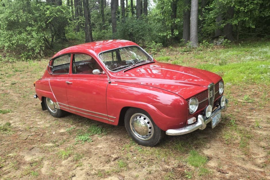 1965 Saab 96 sold for $19,614