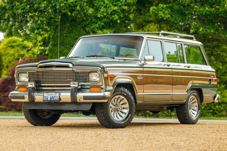 1984 Jeep SJ Grand Wagoneer sold for $60,000