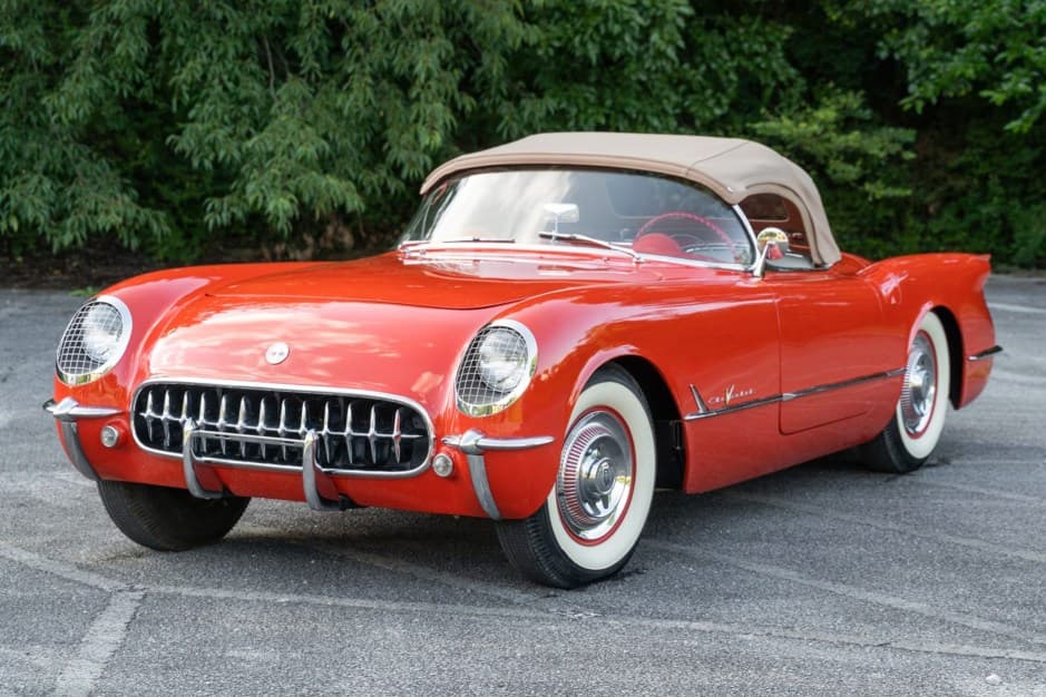 1955 Chevrolet Corvette C1 sold for $111,000