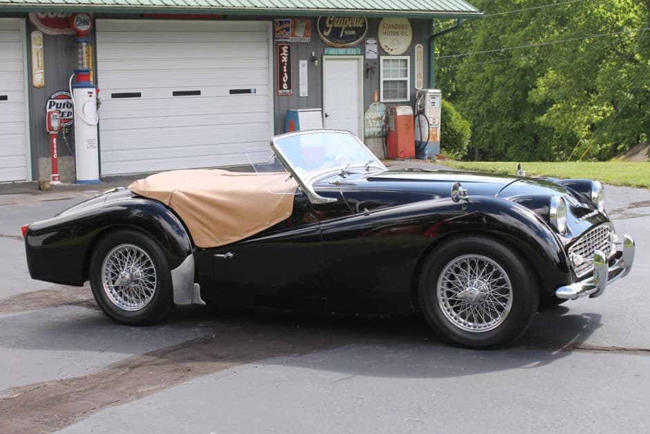 1959 Triumph TR3 sold for $20,250