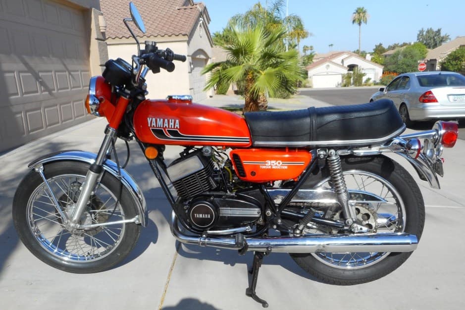 1975 Yamaha RD sold for $8,100