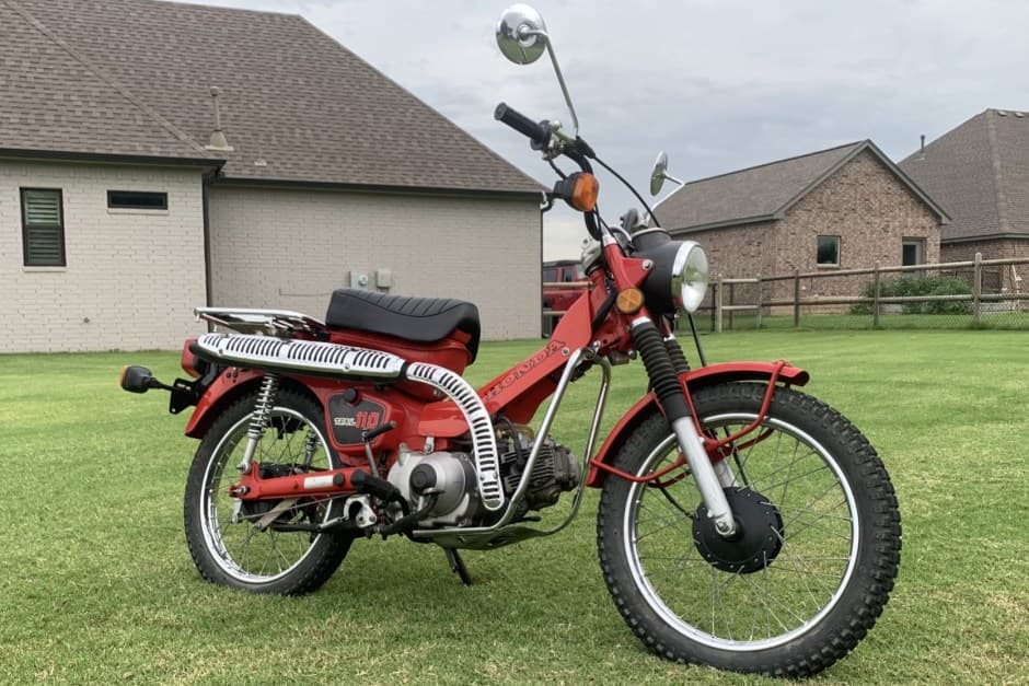1982 Honda CT110 sold for $3,000