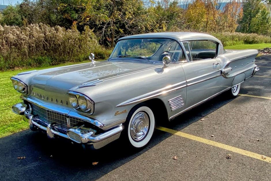 1958 Pontiac Bonneville sold for $54,000