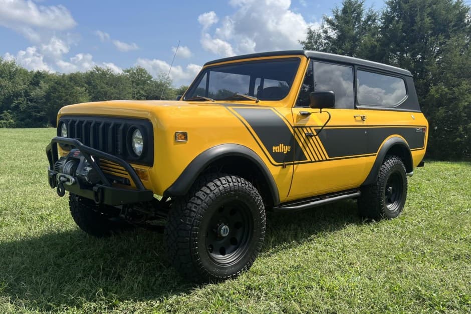 1977 International Harvester Scout sold for $65,000